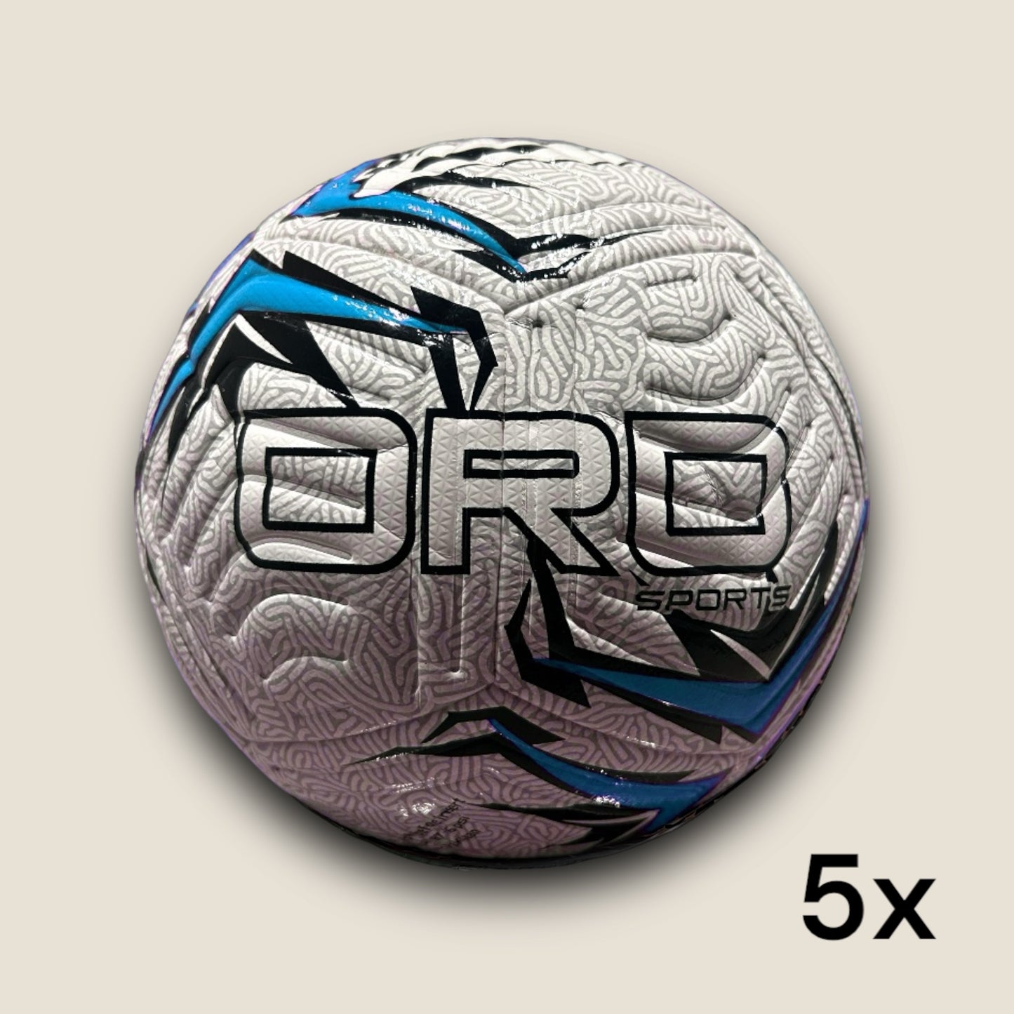 ORO Velocity 1.0 Premium Grade Match Ball 5x