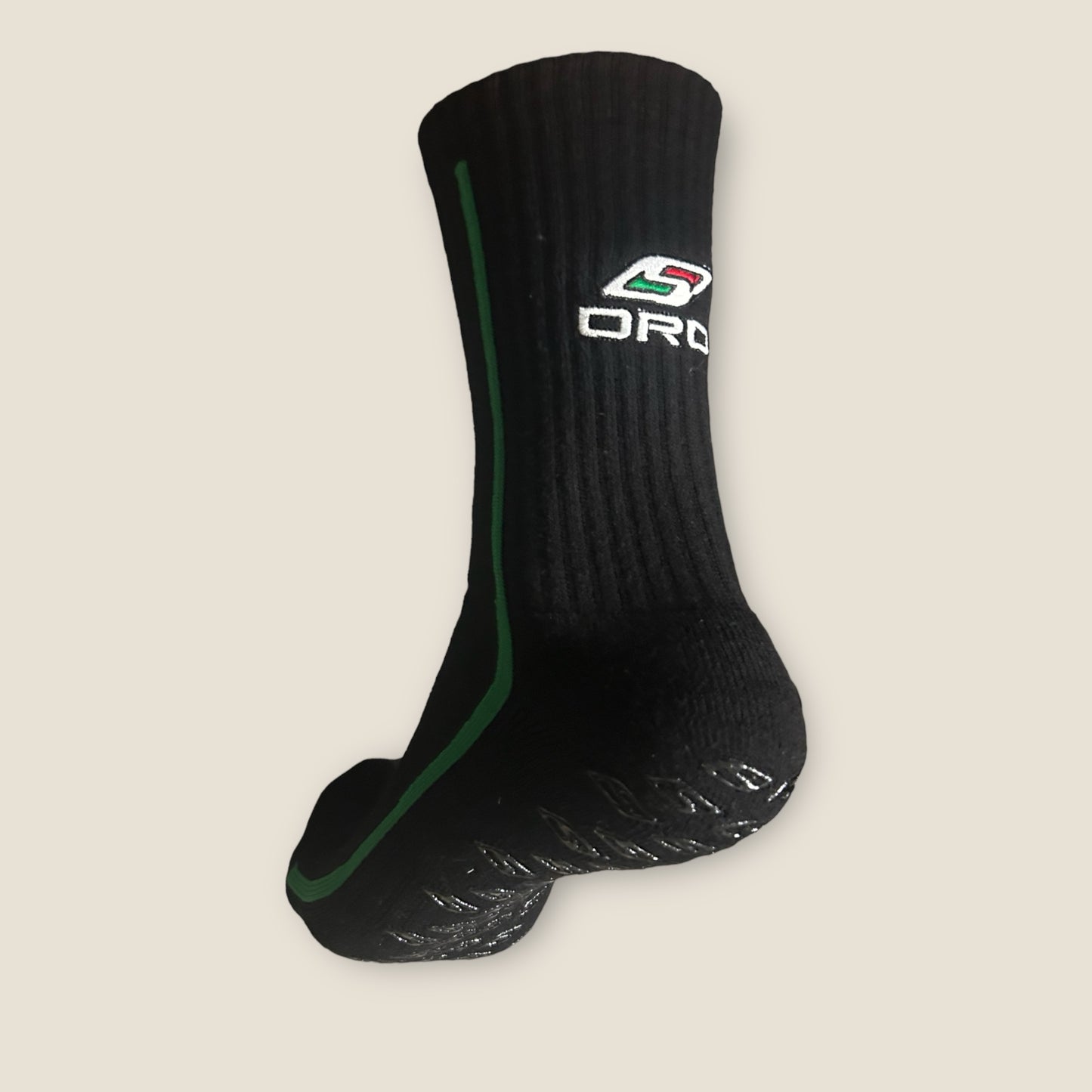 Black Premium Grip Socks