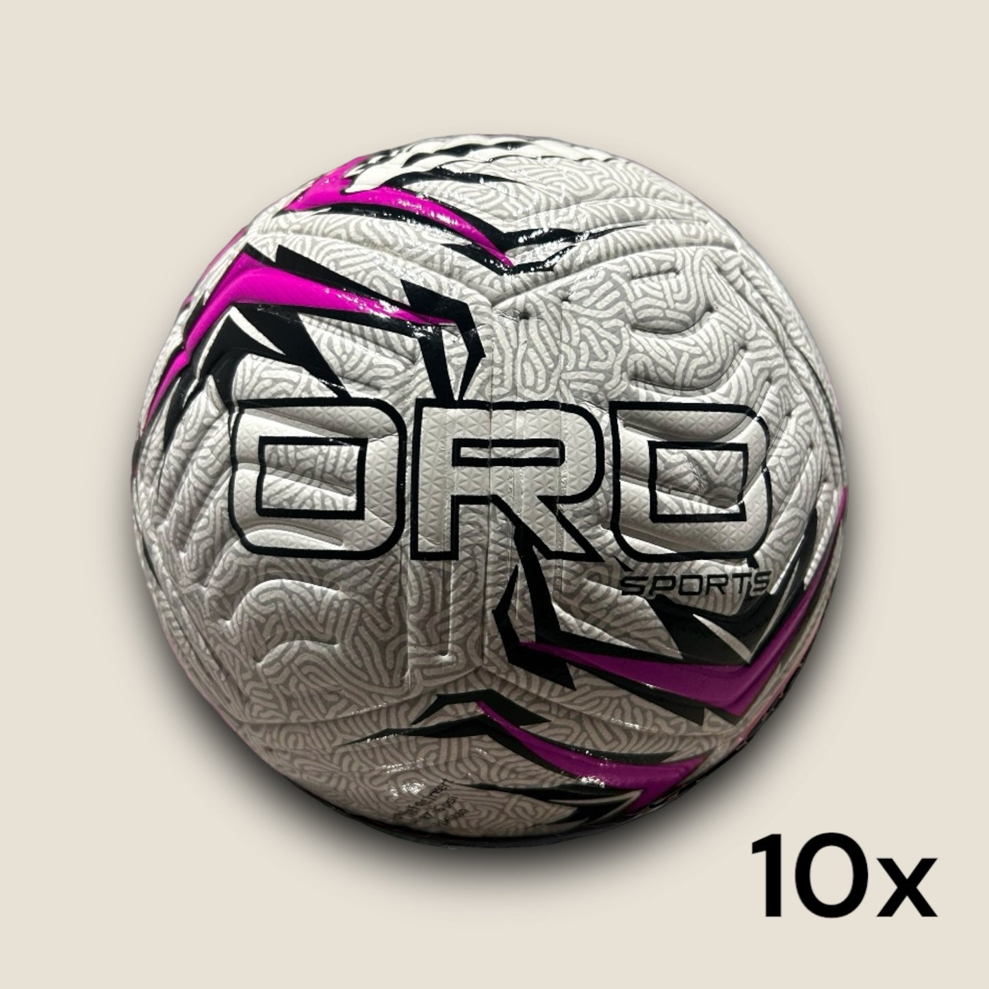ORO Velocity 1.0 Premium Grade Match Ball 10x