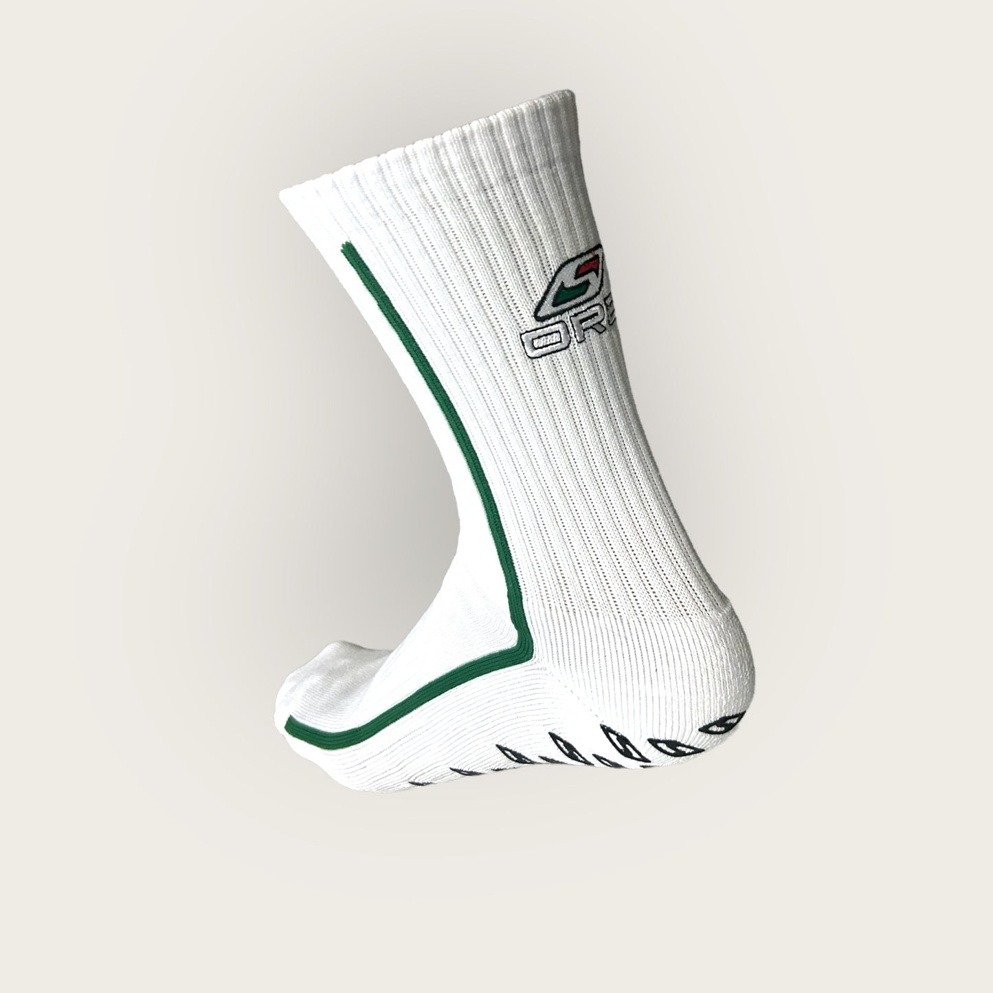White Premium Grip Socks