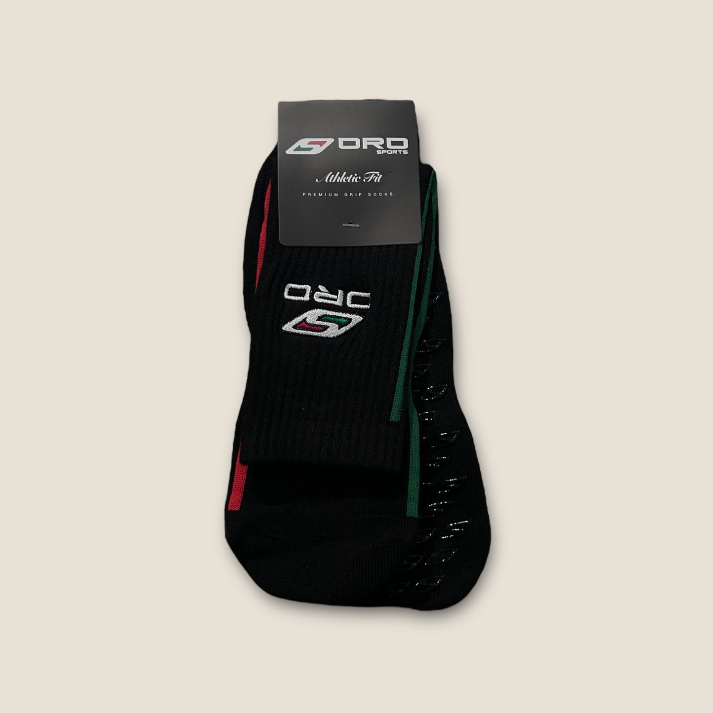 Black Premium Grip Socks