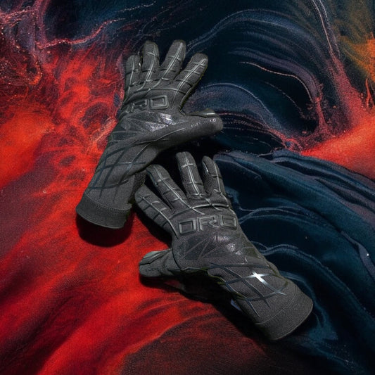 ORO Energy 1.0 Pro 'Blackout' – Premium Knitted Match Gloves