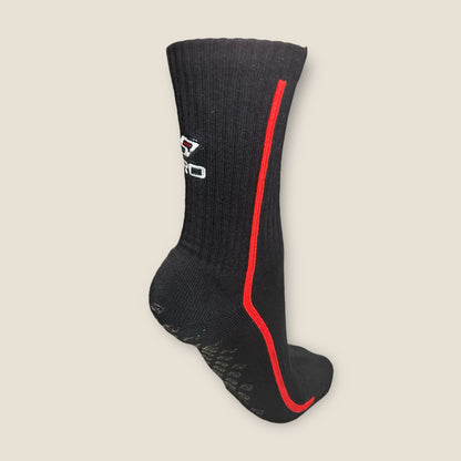 Black Premium Grip Socks