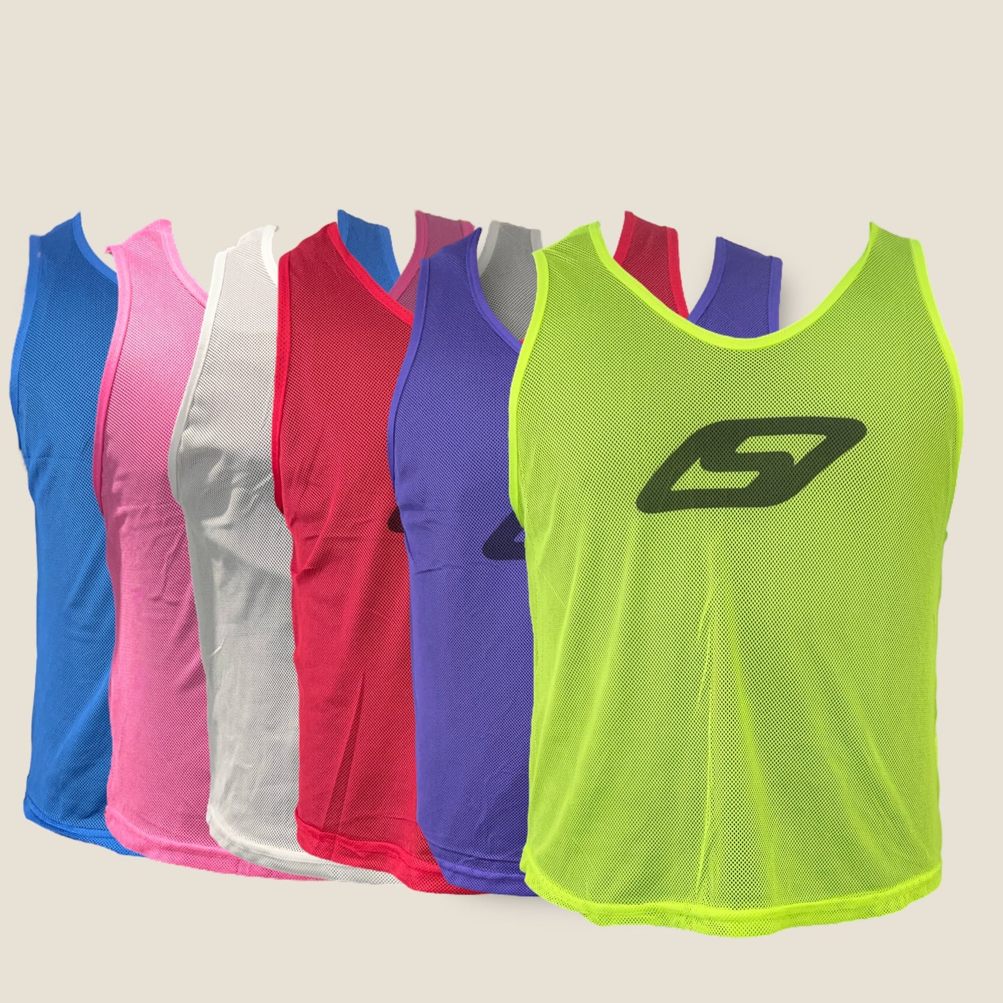 Lightweight mesh Training Bibs (single piece)