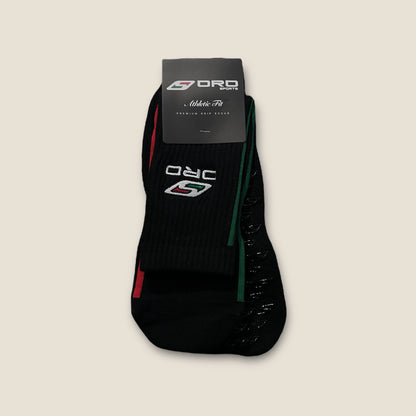 Black Premium Grip Socks